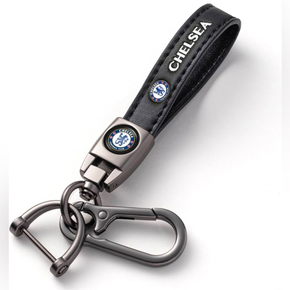Microfiber Leather Car Keychain Key Fob Keychain Leather Key Chain Holder